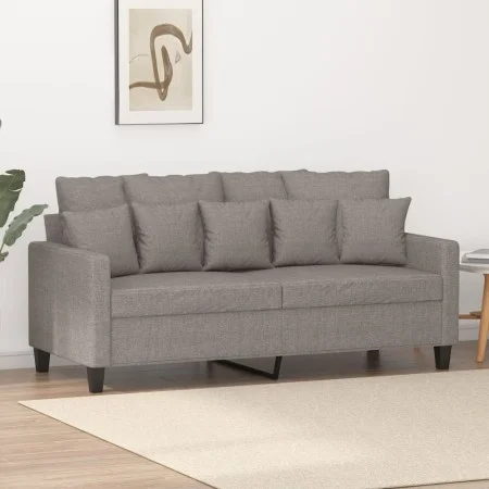 Sofá de 2 plazas de tela gris taupé 140 cm de , Sofás - Ref: Foro24-359274, Precio: 204,93 €, Descuento: %