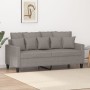 Sofá de 2 plazas de tela gris taupé 140 cm de , Sofás - Ref: Foro24-359274, Precio: 208,68 €, Descuento: %