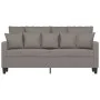 Sofá de 2 plazas de tela gris taupé 140 cm de , Sofás - Ref: Foro24-359274, Precio: 204,93 €, Descuento: %