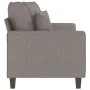 Sofá de 2 plazas de tela gris taupé 140 cm de , Sofás - Ref: Foro24-359274, Precio: 204,93 €, Descuento: %