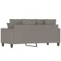 Sofá de 2 plazas de tela gris taupé 140 cm de , Sofás - Ref: Foro24-359274, Precio: 204,93 €, Descuento: %