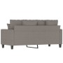 Sofá de 2 plazas de tela gris taupé 140 cm de , Sofás - Ref: Foro24-359274, Precio: 208,68 €, Descuento: %