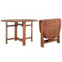 Mesa de jardín de madera de acacia maciza 120x70x74 cm de vidaXL, Mesas de jardín - Ref: Foro24-44019, Precio: 142,39 €, Desc...