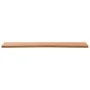 Schreibtischplatte aus massivem Buchenholz, 110 x (55–60) x 2,5 cm von , Schreibtischzubehör und Produkte - Ref: Foro24-35605...