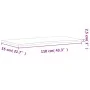 Solid beech wood desk board 110x(50-55)x2.5 cm by , Desk accessories and products - Ref: Foro24-356055, Price: 56,68 €, Disco...