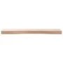 Schreibtischplatte aus massivem Buchenholz, 80 x (36–40) x 4 cm von , Schreibtischzubehör und Produkte - Ref: Foro24-356043, ...