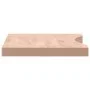 Schreibtischplatte aus massivem Buchenholz, 80 x (36–40) x 4 cm von , Schreibtischzubehör und Produkte - Ref: Foro24-356043, ...
