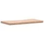 Schreibtischplatte aus massivem Buchenholz, 80 x (36–40) x 4 cm von , Schreibtischzubehör und Produkte - Ref: Foro24-356043, ...