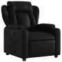 Sillón reclinable de cuero sintético negro de , Sillones - Ref: Foro24-372427, Precio: 224,41 €, Descuento: %