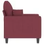 Sillón de tela rojo tinto 60 cm de , Sofás - Ref: Foro24-359257, Precio: 146,18 €, Descuento: %