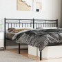 Cabecero de metal negro 180 cm de , Cabeceros y pies de cama - Ref: Foro24-373727, Precio: 32,88 €, Descuento: %