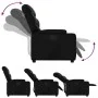 Schwarzer Liegesessel aus Kunstleder von , Sessel - Ref: Foro24-372465, Preis: 222,46 €, Rabatt: %