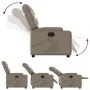 Sillón de masaje reclinable cuero sintético color capuchino de , Sillones - Ref: Foro24-372478, Precio: 234,80 €, Descuento: %