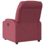 Sillón reclinable de tela rojo tinto de , Sillones - Ref: Foro24-372444, Precio: 249,30 €, Descuento: %
