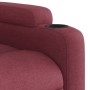 Sillón reclinable de tela rojo tinto de , Sillones - Ref: Foro24-372444, Precio: 249,30 €, Descuento: %