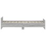 Estructura de cama madera de ingeniería gris Sonoma 100x200 cm de , Camas y somieres - Ref: Foro24-835937, Precio: 90,30 €, D...