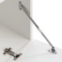 Juego de muebles de salón 5 piezas con iluminación LED blanco de vidaXL, Muebles TV - Ref: Foro24-243863, Precio: 393,47 €, D...