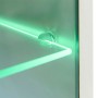 Juego de muebles de salón 5 piezas con iluminación LED blanco de vidaXL, Muebles TV - Ref: Foro24-243863, Precio: 393,47 €, D...