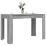 Gray Sonoma engineered wood dining table 120x60x76 cm by vidaXL, Kitchen and dining tables - Ref: Foro24-838190, Price: 72,99...