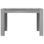 Gray Sonoma engineered wood dining table 120x60x76 cm by vidaXL, Kitchen and dining tables - Ref: Foro24-838190, Price: 72,99...