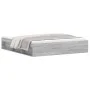 Estructura de cama gris Sonoma 180x200 cm de vidaXL, Camas y somieres - Ref: Foro24-3203885, Precio: 157,68 €, Descuento: %