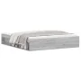 Estructura de cama gris Sonoma 180x200 cm de vidaXL, Camas y somieres - Ref: Foro24-3203885, Precio: 157,68 €, Descuento: %