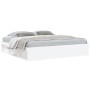 Estructura de cama blanca 200x200 cm de vidaXL, Camas y somieres - Ref: Foro24-3203887, Precio: 175,09 €, Descuento: %