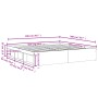 Estructura de cama blanca 200x200 cm de vidaXL, Camas y somieres - Ref: Foro24-3203887, Precio: 175,09 €, Descuento: %