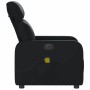 Sillón de masaje reclinable eléctrico cuero sintético negro en Sillones | Comprar online en Foru.es