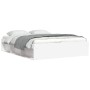 Estructura de cama blanca 160x200 cm de vidaXL, Camas y somieres - Ref: Foro24-3203873, Precio: 166,39 €, Descuento: %