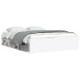 Estructura de cama blanca 140x190 cm de vidaXL, Camas y somieres - Ref: Foro24-3203901, Precio: 165,96 €, Descuento: %