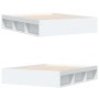 Estructura de cama blanca 140x190 cm de vidaXL, Camas y somieres - Ref: Foro24-3203901, Precio: 165,96 €, Descuento: %