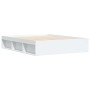Estructura de cama blanca 140x190 cm de vidaXL, Camas y somieres - Ref: Foro24-3203901, Precio: 165,96 €, Descuento: %