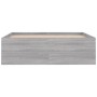 Estructura de cama gris Sonoma 120x190 cm de vidaXL, Camas y somieres - Ref: Foro24-3203899, Precio: 162,79 €, Descuento: %
