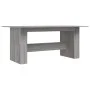 Mesa de comedor madera de ingeniería Sonoma gris 180x90x76 cm by vidaXL, Kitchen and dining tables - Ref: Foro24-838193, Pric...