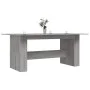 Mesa de comedor madera de ingeniería Sonoma gris 180x90x76 cm by vidaXL, Kitchen and dining tables - Ref: Foro24-838193, Pric...