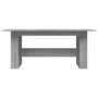 Mesa de comedor madera de ingeniería Sonoma gris 180x90x76 cm by vidaXL, Kitchen and dining tables - Ref: Foro24-838193, Pric...