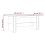 Mesa de comedor madera de ingeniería Sonoma gris 180x90x76 cm by vidaXL, Kitchen and dining tables - Ref: Foro24-838193, Pric...