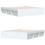Estructura de cama blanca 140x200 cm de vidaXL, Camas y somieres - Ref: Foro24-3203859, Precio: 180,34 €, Descuento: %