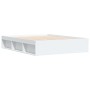 Estructura de cama blanca 140x200 cm de vidaXL, Camas y somieres - Ref: Foro24-3203859, Precio: 180,34 €, Descuento: %