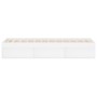 Estructura de cama blanca 120x200 cm de vidaXL, Camas y somieres - Ref: Foro24-3203852, Precio: 172,88 €, Descuento: %