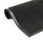 Alfombra de entrada rectangular de nudo 40x60 cm negra de vidaXL, Felpudos - Ref: Foro24-132703, Precio: 16,20 €, Descuento: %