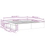 Estructura de cama Sonoma gris 200x200 cm de vidaXL, Camas y somieres - Ref: Foro24-3203892, Precio: 205,62 €, Descuento: %
