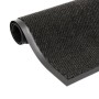 Alfombra de entrada rectangular de nudo 60x90 cm negra de vidaXL, Felpudos - Ref: Foro24-132707, Precio: 19,28 €, Descuento: %