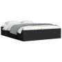 Estructura de cama negra 160x200 cm de vidaXL, Camas y somieres - Ref: Foro24-3203874, Precio: 156,26 €, Descuento: %