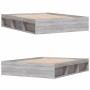 Estructura de cama gris Sonoma 140x190 cm de vidaXL, Camas y somieres - Ref: Foro24-3203906, Precio: 142,68 €, Descuento: %