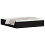 Estructura de cama negro 180x200 cm de vidaXL, Camas y somieres - Ref: Foro24-3203881, Precio: 198,13 €, Descuento: %
