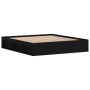 Estructura de cama negro 180x200 cm de vidaXL, Camas y somieres - Ref: Foro24-3203881, Precio: 198,13 €, Descuento: %