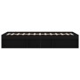 Estructura de cama negro 180x200 cm de vidaXL, Camas y somieres - Ref: Foro24-3203881, Precio: 198,13 €, Descuento: %