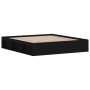 Estructura de cama negro 180x200 cm de vidaXL, Camas y somieres - Ref: Foro24-3203881, Precio: 198,13 €, Descuento: %